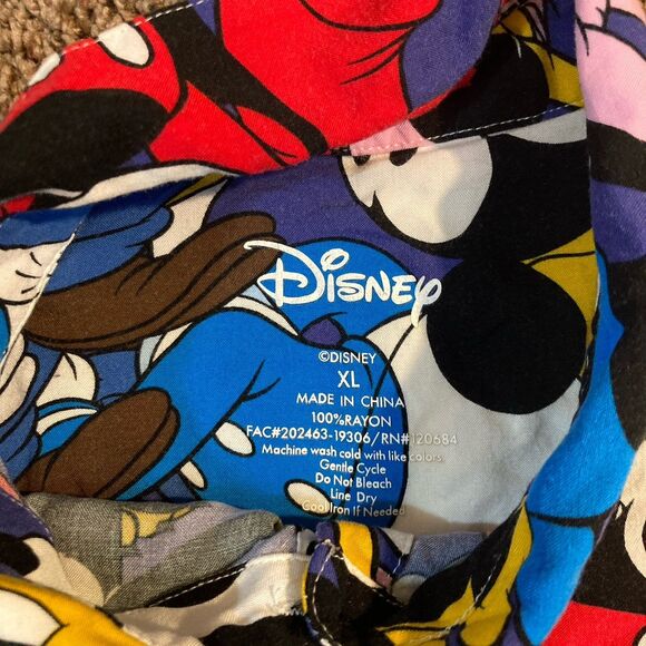 Disney The Sensational Six Tie-Front Girls Woven Button-Up Size XL - Picture 4 of 8